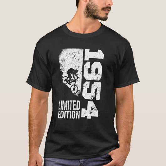  1954 Verjaardag fietsen MTB-Bicycles Mountai T-shirt (Voorkant)