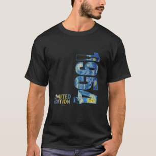 1954 Verjaardag Vincent Van Gogh Sterrennacht T-shirt
