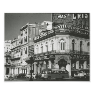 1954 Verloren Havana Zelden Foto Afdruk