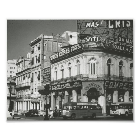 1954 Verloren Havana Zelden Foto Foto Afdruk (Voorkant)