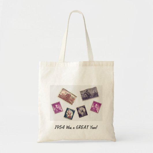 1954 was een groot jaar tote bag (Voorkant)