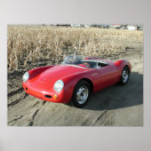 1955 550 Spyder Poster (Voorkant)