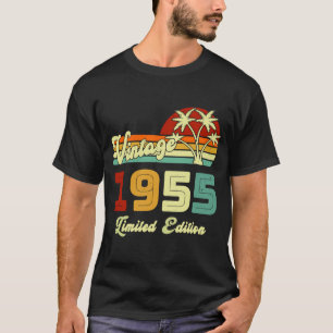  1955 68 jaar oud 68e verjaardag t-shirt
