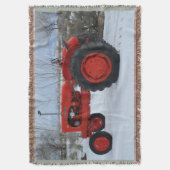 1955 Allis Chalmers WD45 Tractor Throw Blanket Deken (Voorkant Verticaal)