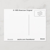 "1955 American Classic" Briefkaart (Achterkant)
