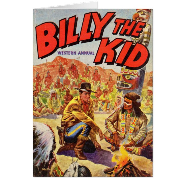 1955 Billy the Kind Western Jaarlijkse dekking (Voorkant)