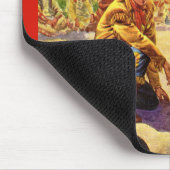 1955 Billy the Kind Western Jaarlijkse dekking Muismat (Hoek)