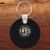  1955 Birthday Gift Sleutelhanger (Achterkant)