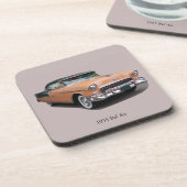 1955 Bruin Bel Air Bier Onderzetter (Linkerzijde)