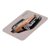 1955 Bruin Bel Air magnet Magneet (Linkerzijde)