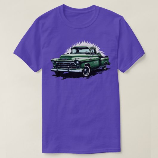 1955 Chevrolet 3100 pick-up T-shirt (Design voorkant)