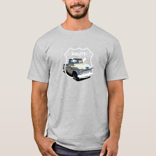 1955 Chevrolet Apache Truck. 55 Chevy Truck. Veren T-shirt (Voorkant)