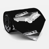 1955 Chevrolet Bel Air Classic Car Art Stropdas (Opgerold)