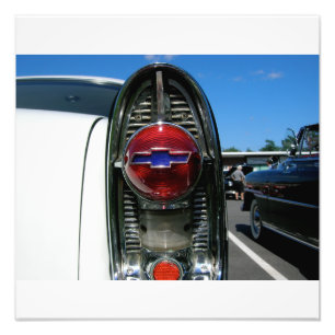 1955 Chevrolet Bel Air Tail Light Foto Afdruk