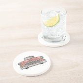 1955 Chevrolet Bel Air Zandsteen Onderzetter (Zijkant)