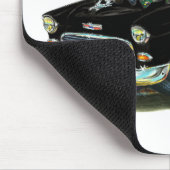 1955 Chevy150-210 zwarte auto Muismat (Hoek)