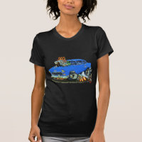 1955 Chevy 150-210 Blue Car