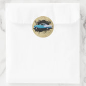 1955 Chevy Bel Air - Classic Cars - Sticker (Tas)