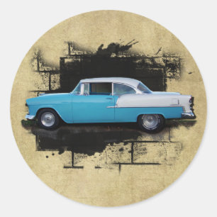 1955 Chevy Bel Air - Classic Cars - Sticker