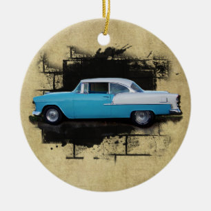 1955 Chevy Bel Air - Klassieke auto-annament Keramisch Ornament