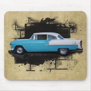 1955 Chevy Bel Air - Klassieke auto's - Mousepad Muismat