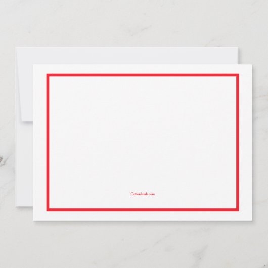 1955 Chevy Bel Air uitnodiging (Achterkant)