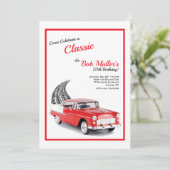 1955 Chevy Bel Air Uitnodiging Verticaal (Staand voorkant)