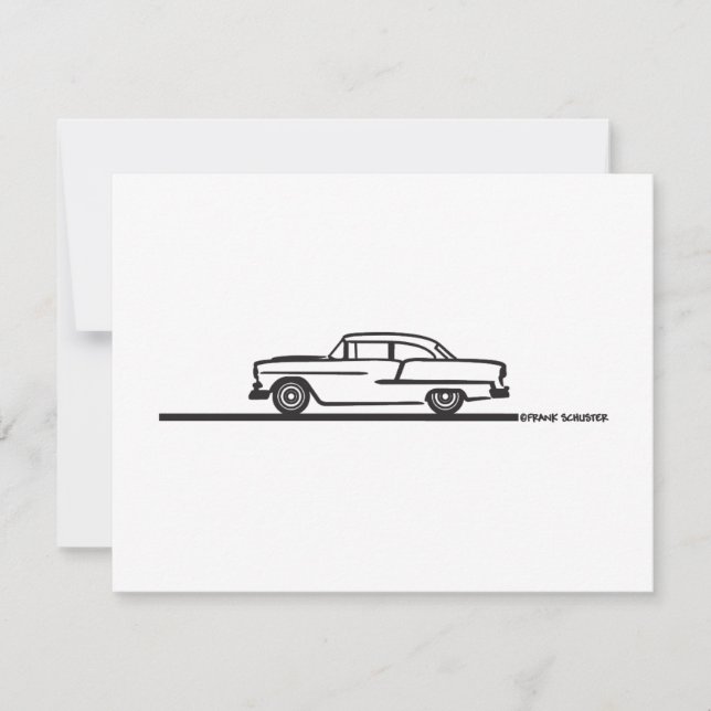 1955 Chevy Hardtop Post (Voorkant)