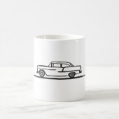 1955 Chevy Hardtop Post Koffiemok (Center)