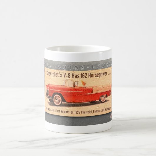 1955 CHEVY HOESJE FOTO COFFEE MOK (Center)