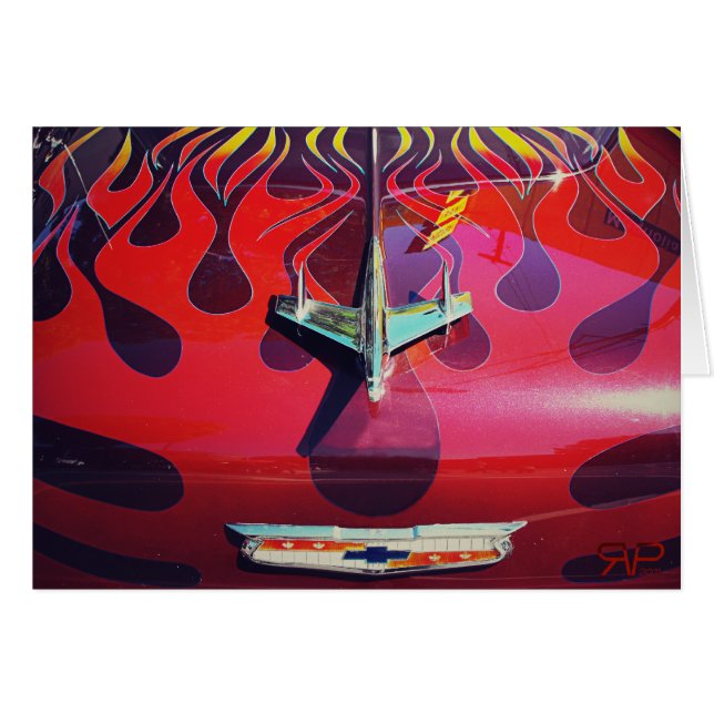 1955 Chevy V6 Hot Rod (Voorkant Horizontaal)