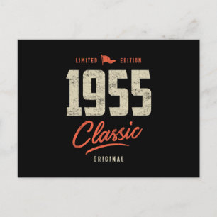 1955 Classic Birthday Gift Briefkaart
