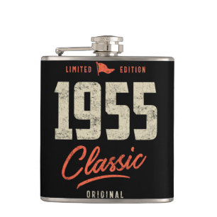 1955 Classic Birthday Gift Heupfles