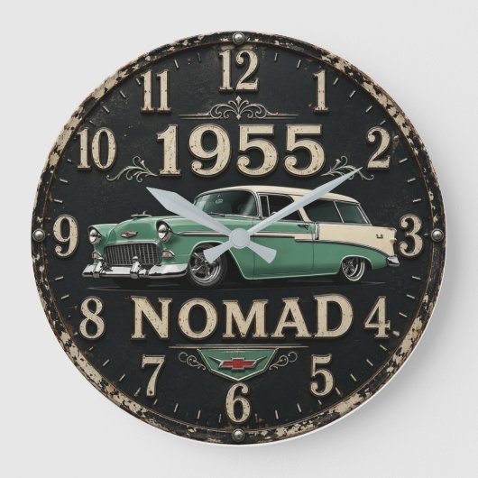 1955 Classic Car  Grote Klok (Voorkant)