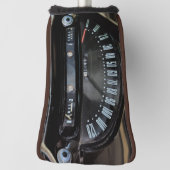 1955 Classic Car Speedometer Golfheadcover (Draai 90)
