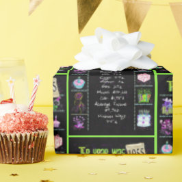 1955 Geboortejaar Trivia Cadeaupapier