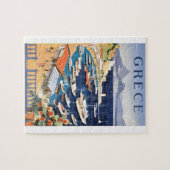 1955 Griekenland Athene Bay Castella Travel Poster Legpuzzel (Horizontaal)