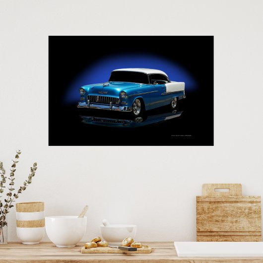 1955-hardtop poster (Keuken)