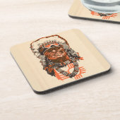 1955 Indiaas chef van Billy the Kind (UK) strips Drankjes Onderzetter (Linkerzijde)