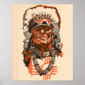 1955 Indiaas chef van Billy the Kind (UK) strips Poster (Voorkant)