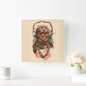 1955 Indiaas chef van Billy the Kind (UK) strips Vierkante Klok (Huis)