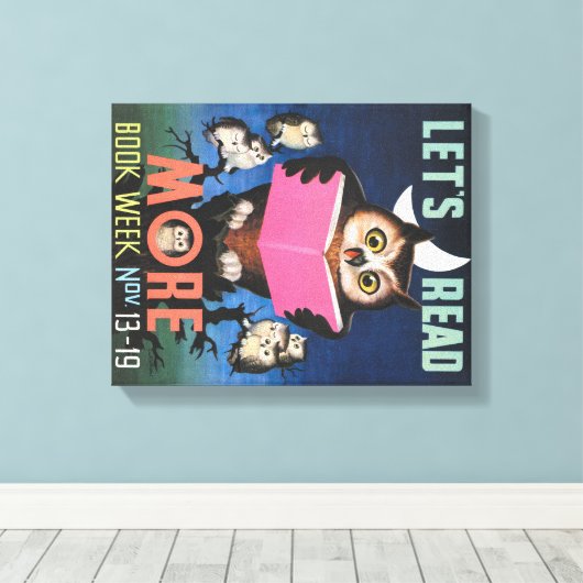 1955 Kinderboekenweek Canvas (Insitu (Houten vloer))