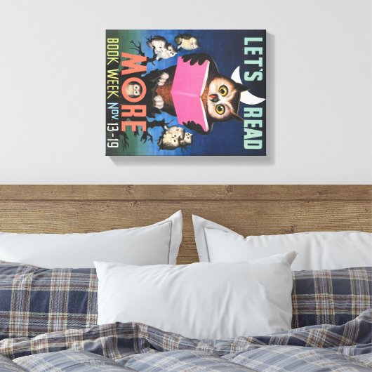 1955 Kinderboekenweek Canvas (Insitu (Slaapkamer))