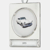 1955 klassiek kanner voor auto ' s verzilverd banner ornament (Links)