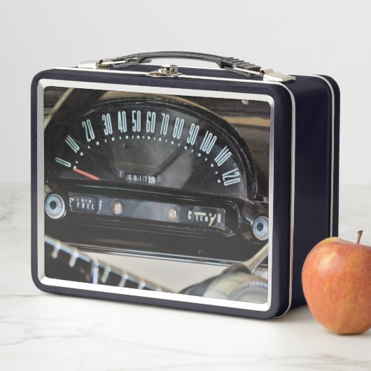 1955 Klassieke autosnelheidsmeter (In situ)