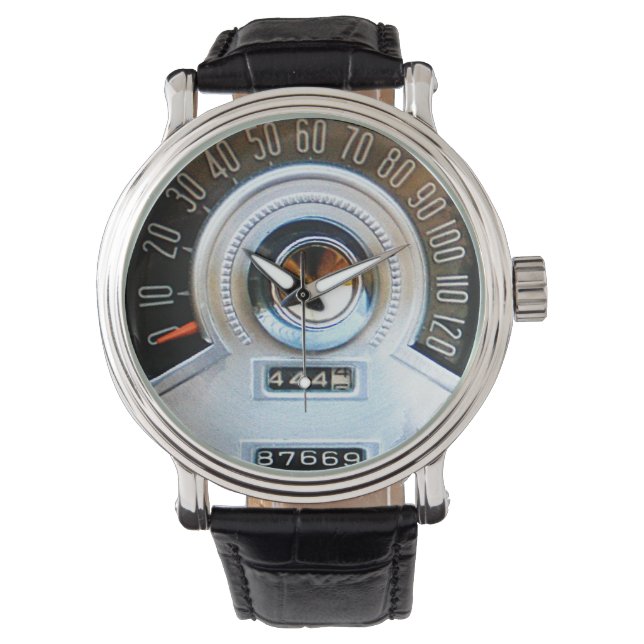 1955 Klassieke Autosnelheidsmeter Horloge (Voorkant)