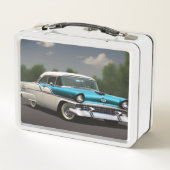 1955 Klassieke metalen doos (Achterkant)