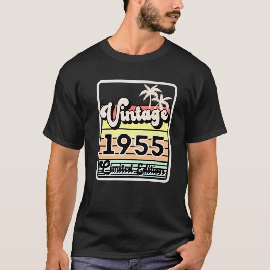  1955 Limited Edition 67th Birthday Gift Me T-shirt (Voorkant)