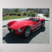 1955 Maserati A6GC5 Roadster Poster (Voorkant)