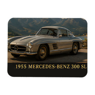 1955 Mercedes-Benz 300 SL Gullwing Klassieke Duits Magneet